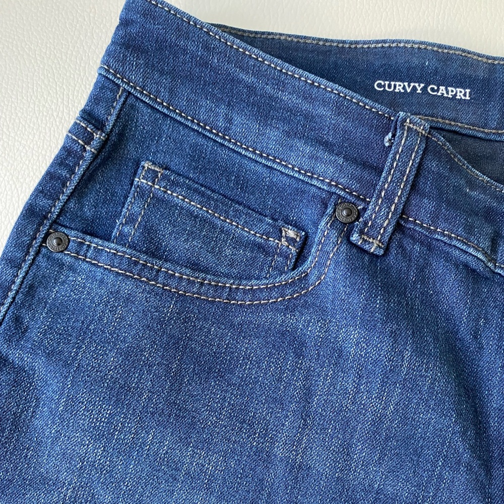 Cropped denim by Style & Co Capri - curvy fit jeans - Picture 6 of 7